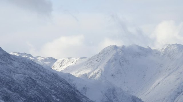 Mountains near Loch Leven, Scotland
