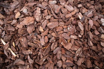 Holz späne garten weg farbig