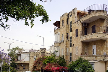 Fototapeta na wymiar Israel Haifa Old Town