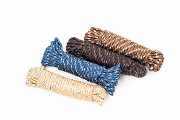 Multi function rope on white background