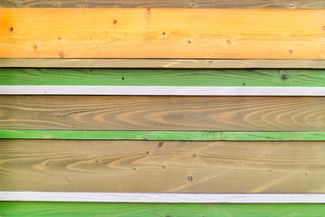 Multicolored wood background