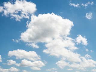 Fototapeta premium Sky white clouds background. Clouds sky background. 