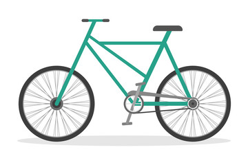 Obraz premium Bicycle transport. Sport transportation with the pedal