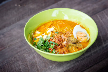 Yellow Thai Curry Noodles