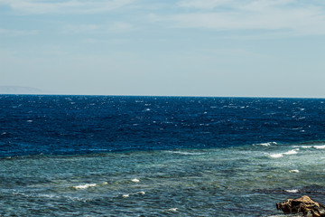 View of Dead Sea coastline