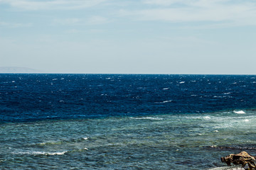 View of Dead Sea coastline