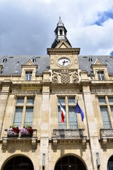 Saint Denis Town Hall. Hotel de Ville. Paris, France.