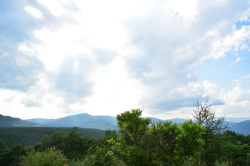 Obraz na płótnie Canvas 山景色