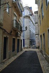 Fototapeta na wymiar Gasse Lissabon