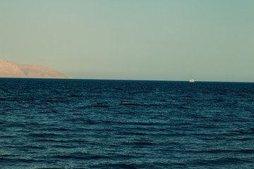 View of Dead Sea coastline