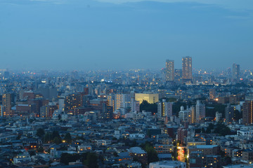 Naklejka premium 夜景