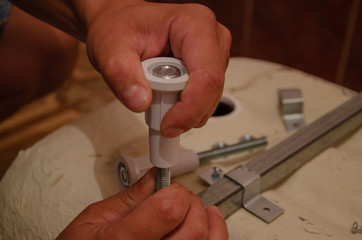Fototapeta premium bathroom repair