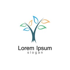 Fototapeta premium Ecology logo template vector icon