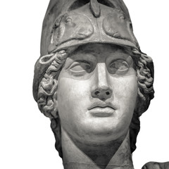 Greek statue of goddess Athena