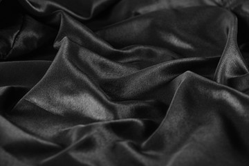 Black shadows fabric texture background