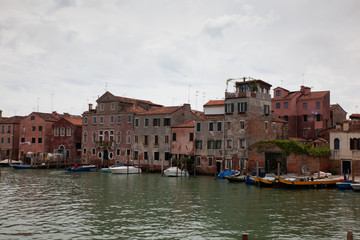 Fototapeta na wymiar View of the hidden Venice