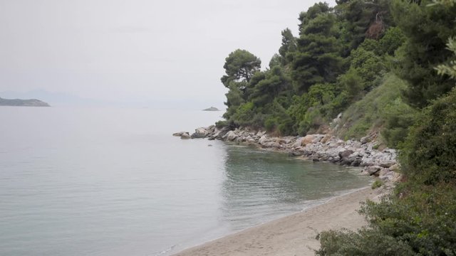 Bay on skiathos island