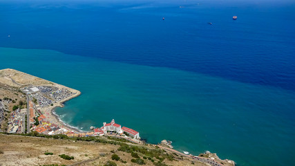 Naklejka premium Gibraltar is a beautiful place on the south of Europe