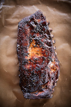 Holy Smoke BBQ i Br&auml;cke utanf&ouml;r H&ouml;gan&auml;s.