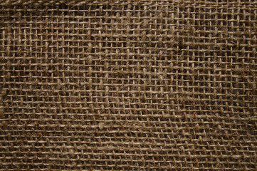 Brauner Jutesack