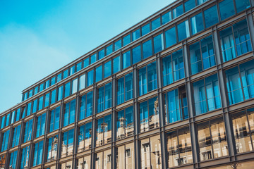 modern apartment building at berlin, mitte