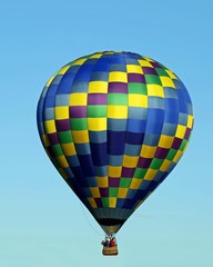 Fototapeta premium Blue yellow ballon