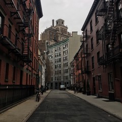 Fototapeta na wymiar Gay St Greenwich Village