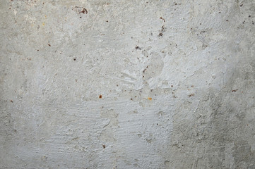 Cement on rusty metal for background