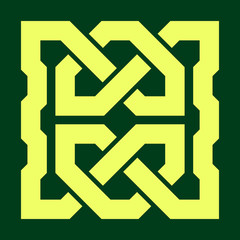 Celtic knot. Abstract ornament. Vector illustration.