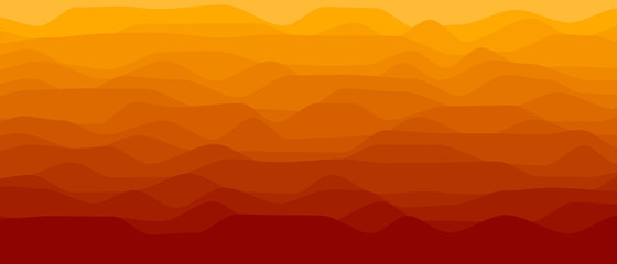 Abstract wave background. Vector colorful illustration.