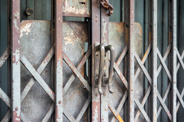 Corrugated metal sheet,Slide door ,Roller shutter texture