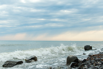Black Sea and blue sky