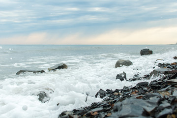 Black Sea and blue sky