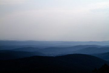 Obraz premium Talimena Scenic Byway, Ouachita Mountains, Oklahoma