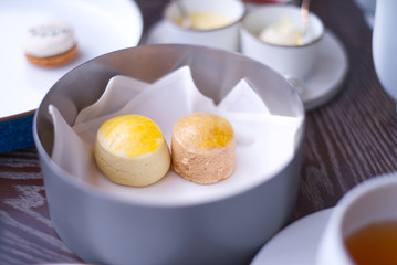 Afternoon tea set dessert Cake Bakery With Tea