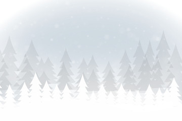 Obraz premium Merry Christmas Landscape.