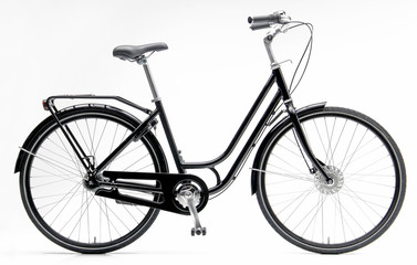 Urban City Bike Woman Bicycle With Carrier and Basket