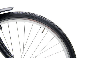 Wheelset, Rims, Tire, Spoke, Carrier, Hub, Disc Brake, Fender and Rear Drive for Bicycle