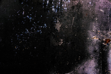 Old grunge black textured background. Creat background with copy space