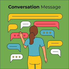 Conversation Message People