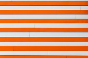 White and orange alternating striped background for wallpaper.
