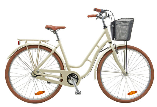 Urban City Bike Woman Bicycle With Carrier and Basket