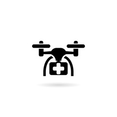 Medical Drone simple icon