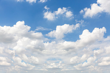 Naklejka na ściany i meble blue sky background with clouds.