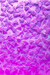 Neon christmas trees pattern