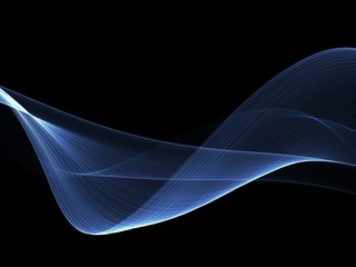 Abstract Business Soft Blue Wave Template Brochure Flyer Background