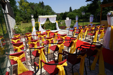 Hochzeitsdeko. © Sergey