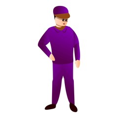 Locksmith icon. Cartoon of locksmith vector icon for web design isolated on white background