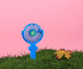 Portable handheld rechargeable mini fans.
