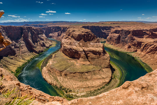 Horseshoe Bend, southwest landscape, Arizona, 